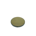 Portable Round Shape Wireless Charger  10W Wireless Charger Bamboo  Fast Charger Wood Wireless Charge